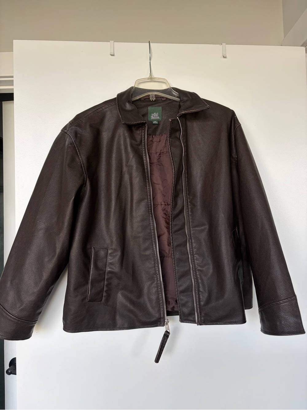 wild fable Dark Brown Leather Jacket